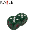 New Design Green with Hot and White Dots Popular Dice